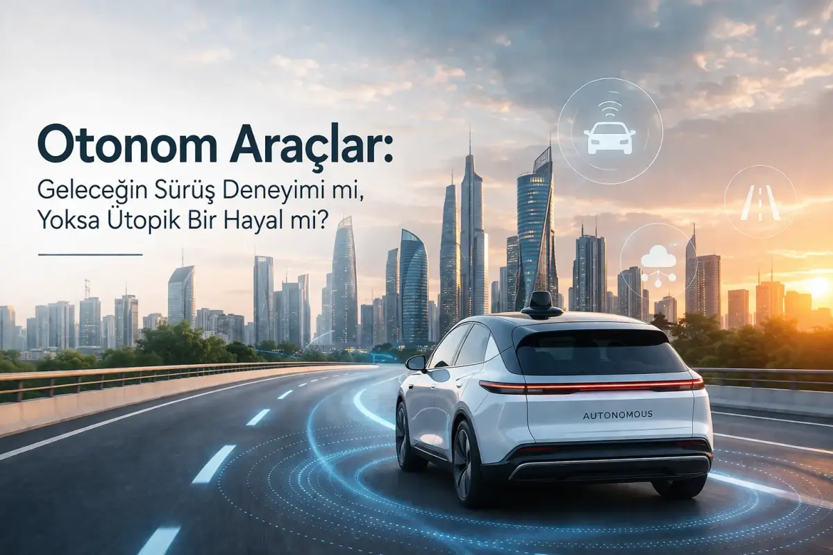 Otonom Araçlar: Geleceğin Sürüş Deneyimi mi, Yoksa Ütopik Bir Hayal mi?