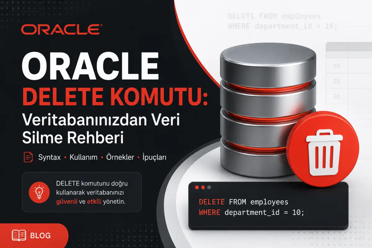 Oracle DELETE Komutu: Veritabanınızdan Veri Silme Rehberi