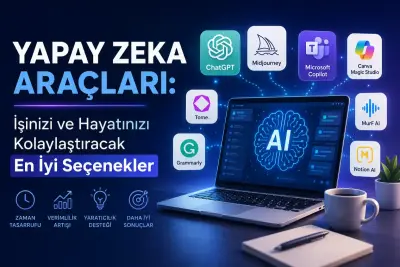 Yapay Zeka Araçları: İşinizi ve Hayatınızı Kolaylaştıracak En İyi Seçenekler