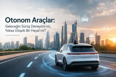Otonom Araçlar: Geleceğin Sürüş Deneyimi mi, Yoksa Ütopik Bir Hayal mi?