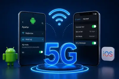 Android ve iOS'ta 5G Nasıl Aktif Edilir? Hızlı ve Kolay Rehber